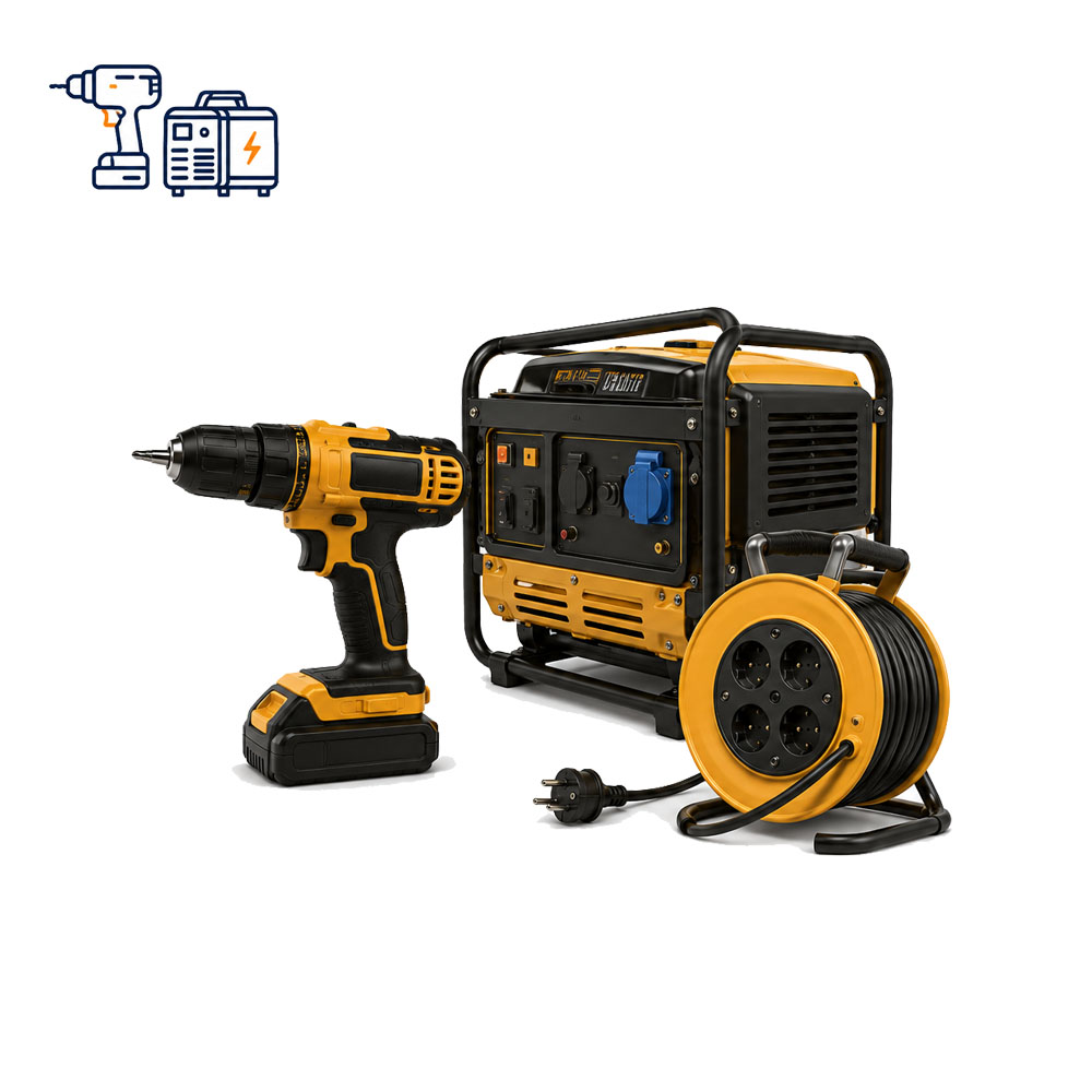 9 machines, outillage & équipements de chantier